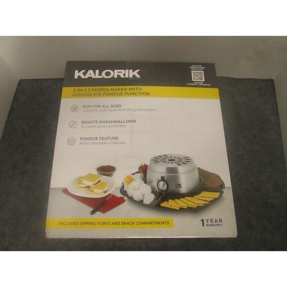 Kalorik CYM 42873 SS 2-in-1 Stainless Steel Smores Maker - Picture 4 of 4